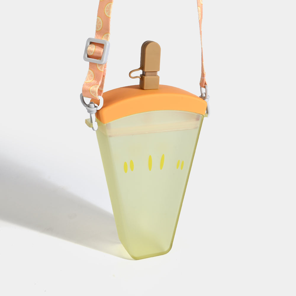 POPSICLE SHAPED KIDS WATER BOTTLE/BEAKER | SH2901 YELLOW