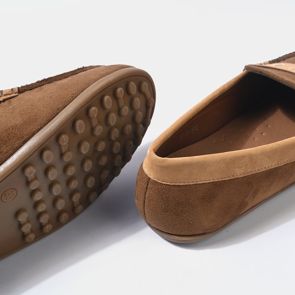Boys Loafer 188-8-CAMEL