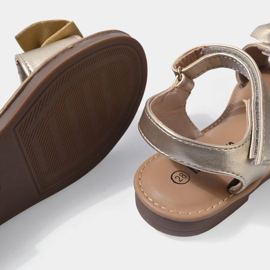 Girls Sandal 188-7-Golden