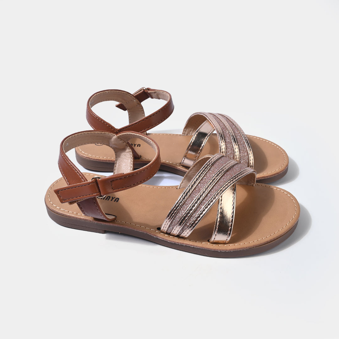 Girls Sandal 189-4-CHAMPAGNE