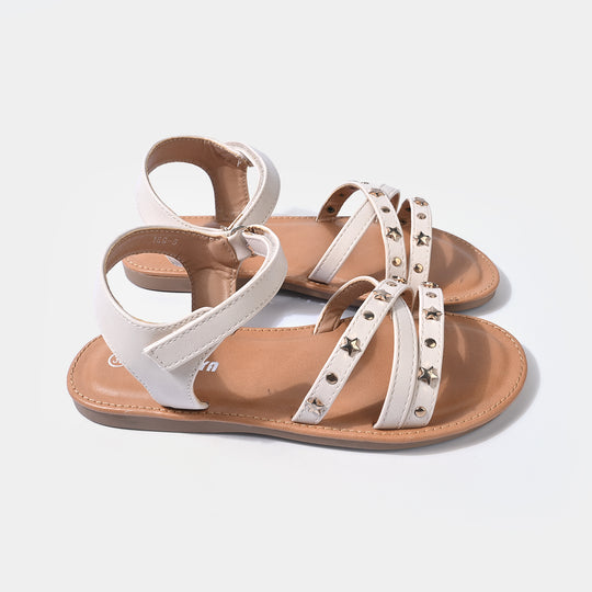 Girls Sandal 189-5-BEIGE