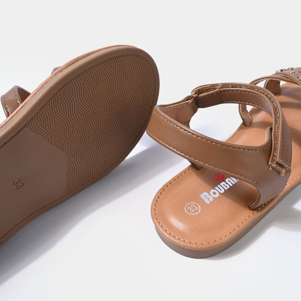 Girls Sandal 189-5-CAMEL