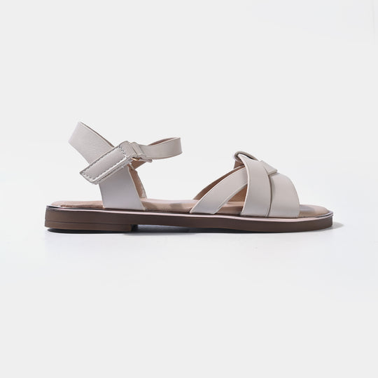 Girls Sandal 189-7-BEIGE