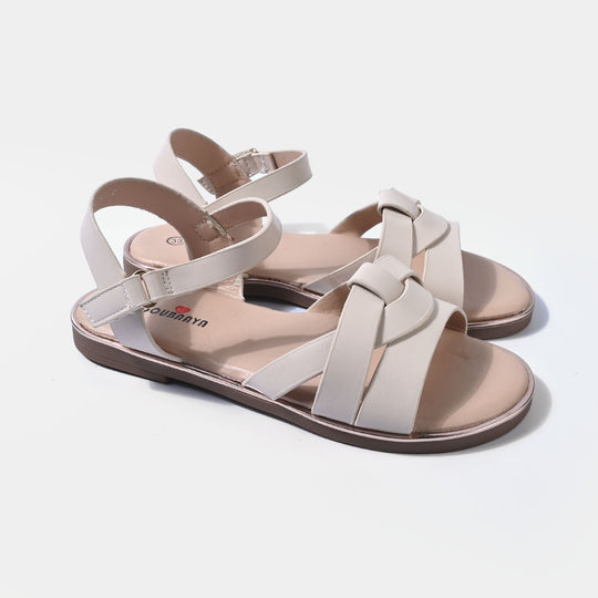 Girls Sandal 189-7-BEIGE