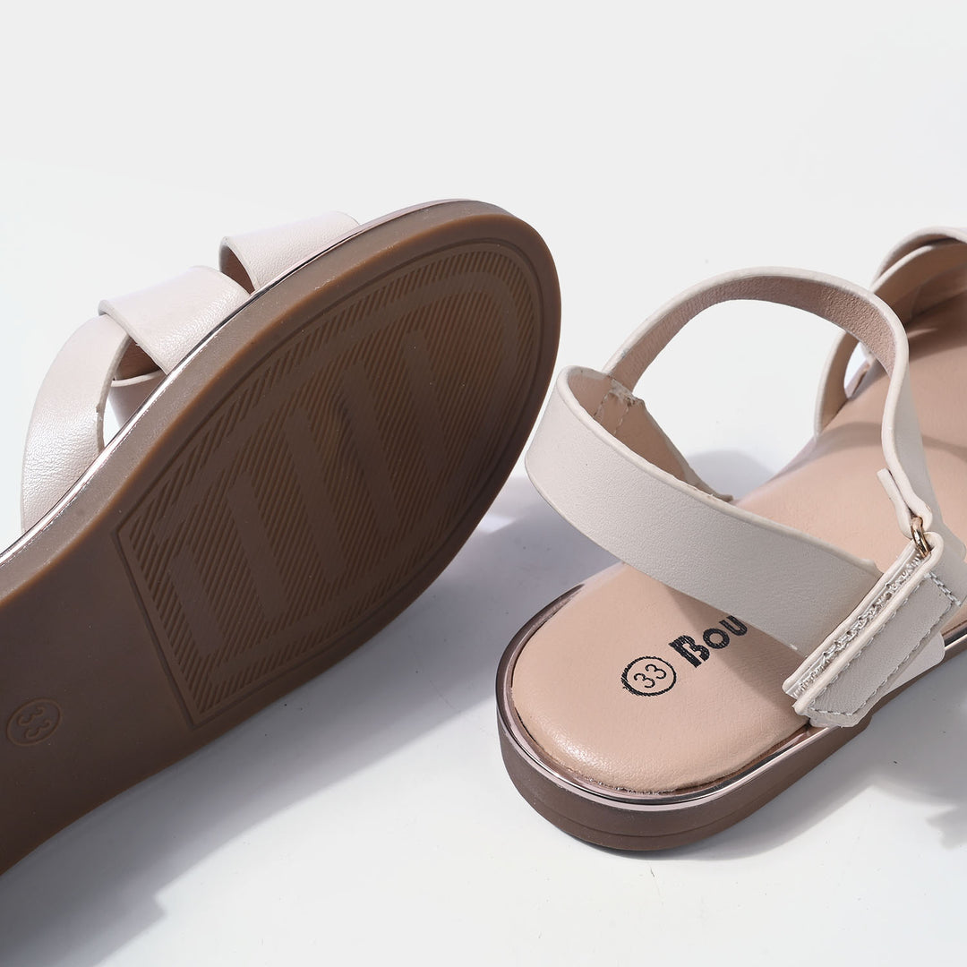 Girls Sandal 189-7-BEIGE
