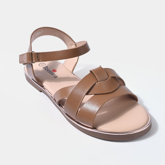 Girls Sandal 189-7-CAMEL