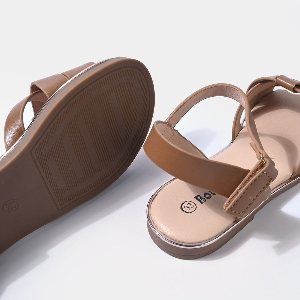 Girls Sandal 189-7-CAMEL