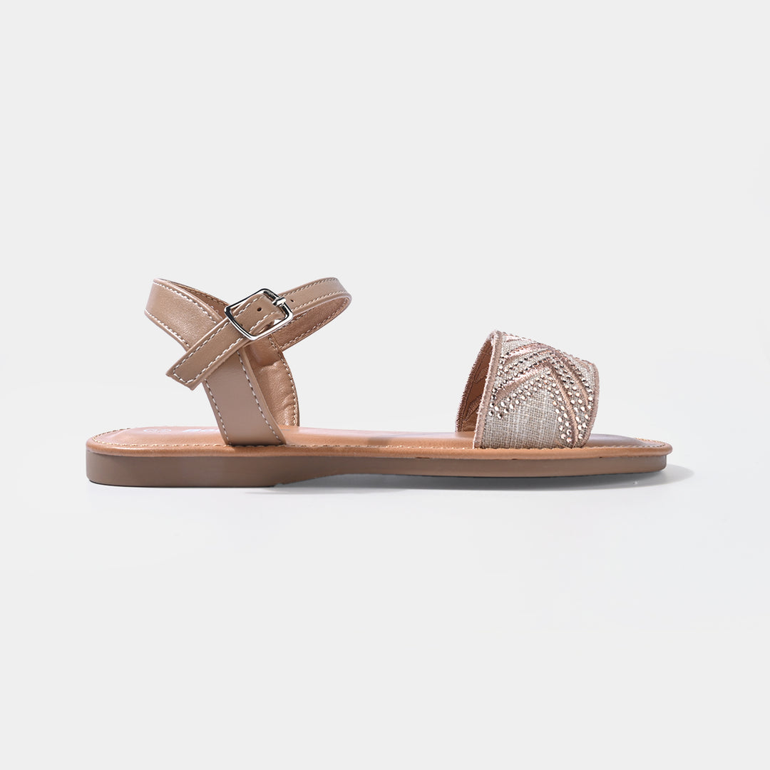 Girls Sandal 189-8-CHAMPAGNE