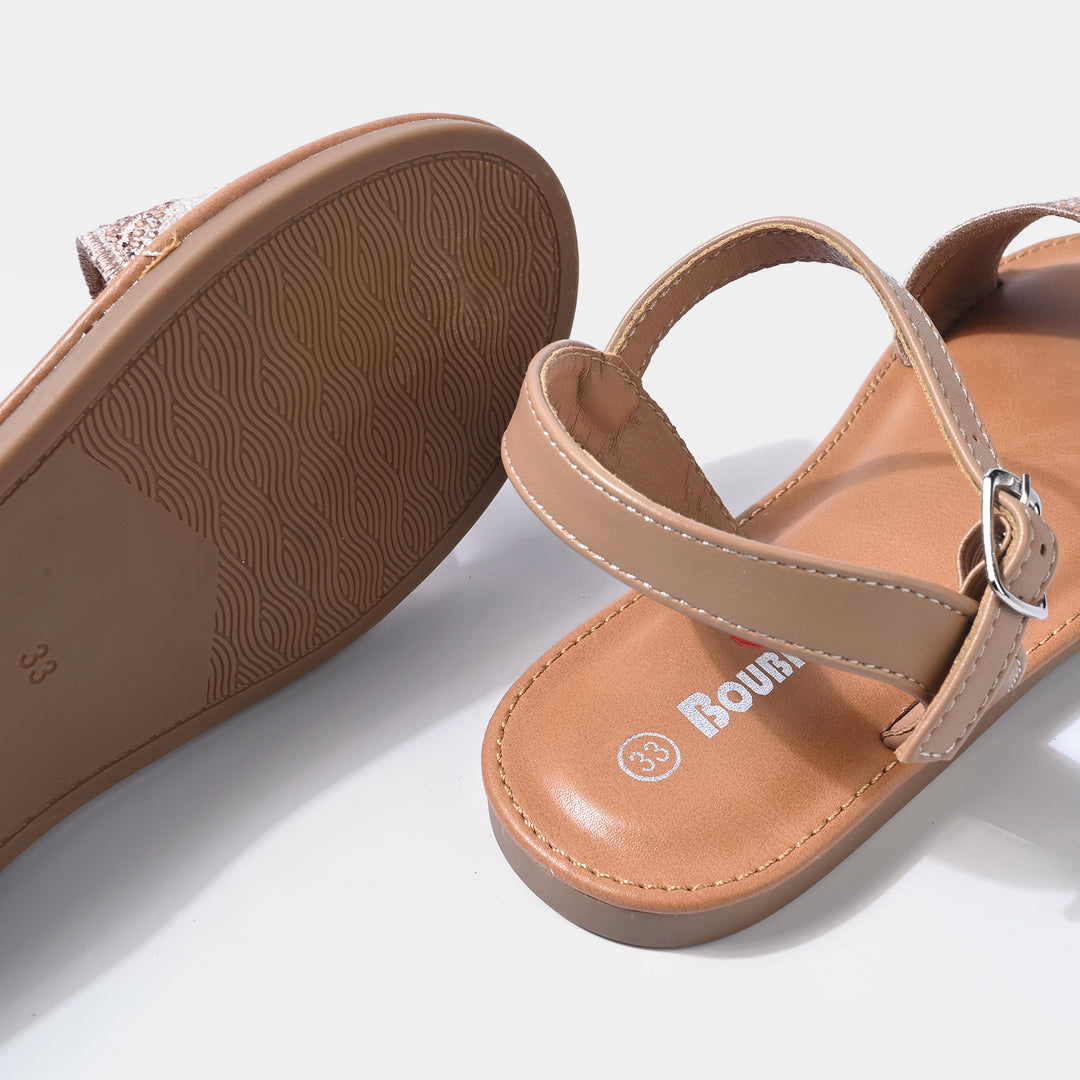 Girls Sandal 189-8-CHAMPAGNE