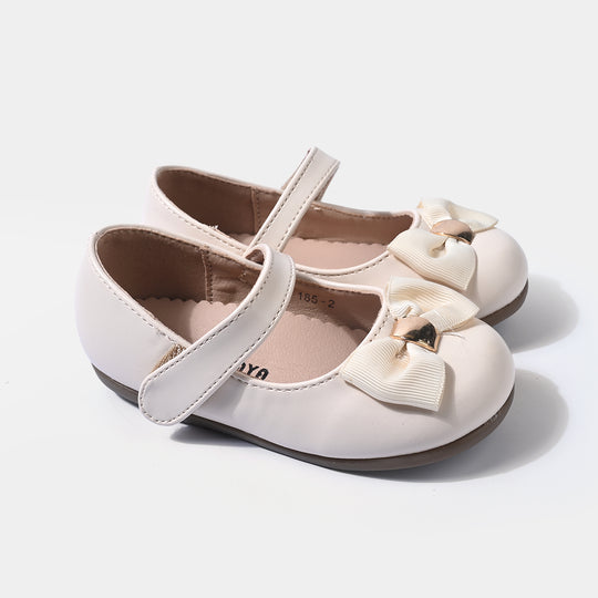 Girls Pumps 185-2-BEIGE