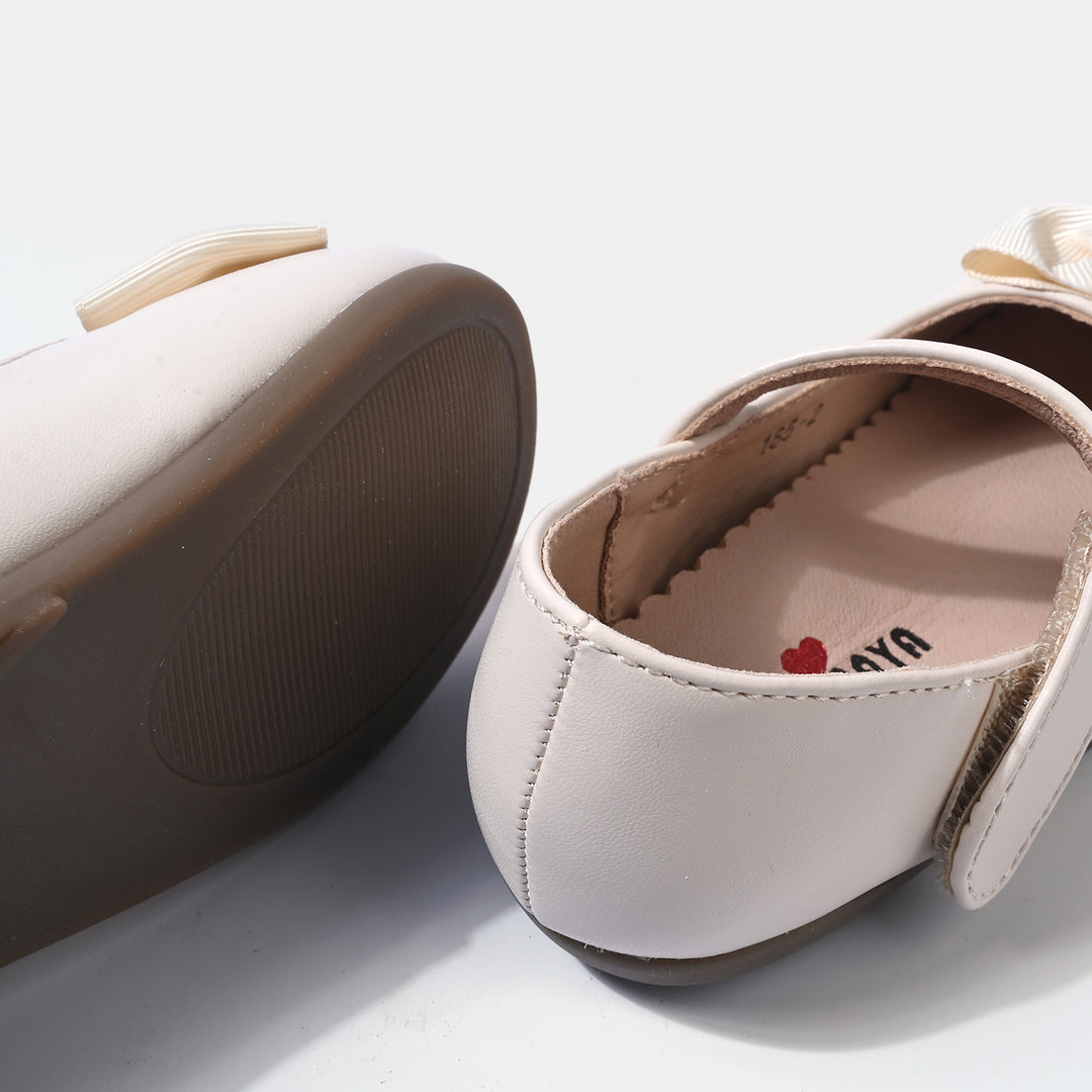 Girls Pumps 185-2-BEIGE