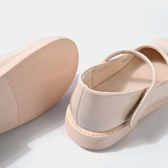 Girls Pumps 186-2-BEIGE