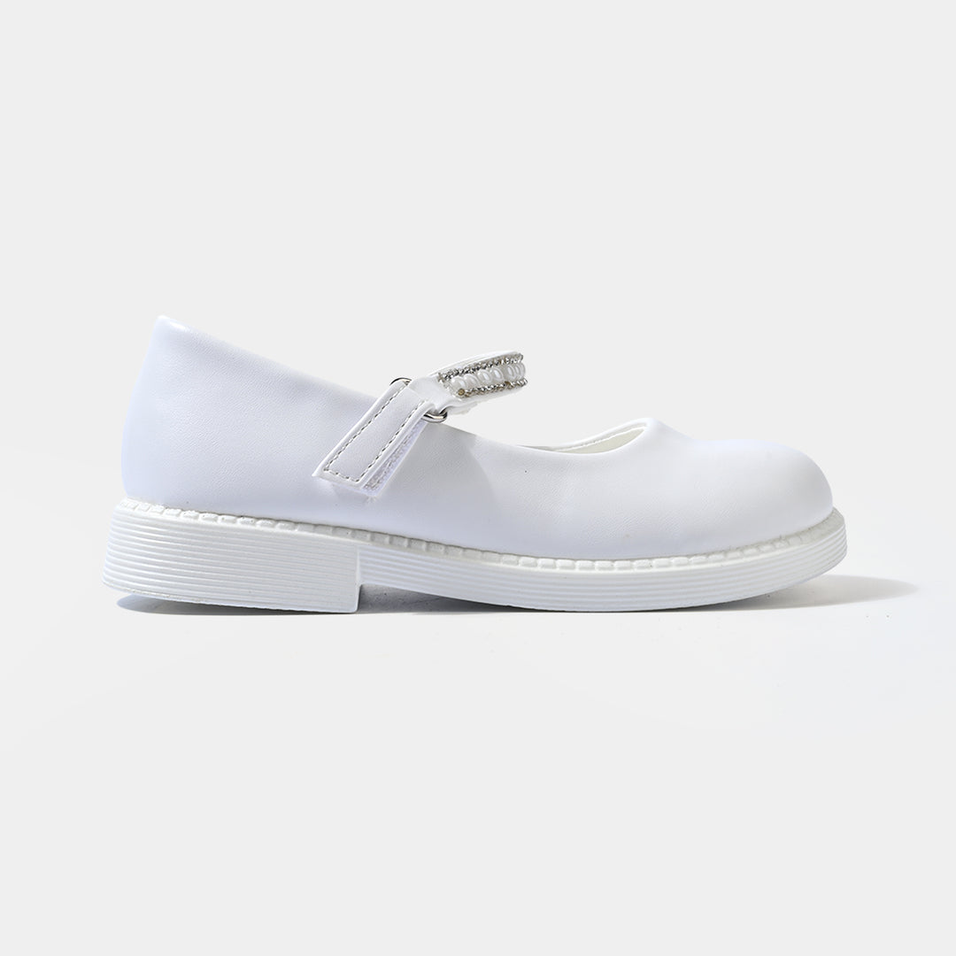 Girls Pumps 186-4-White