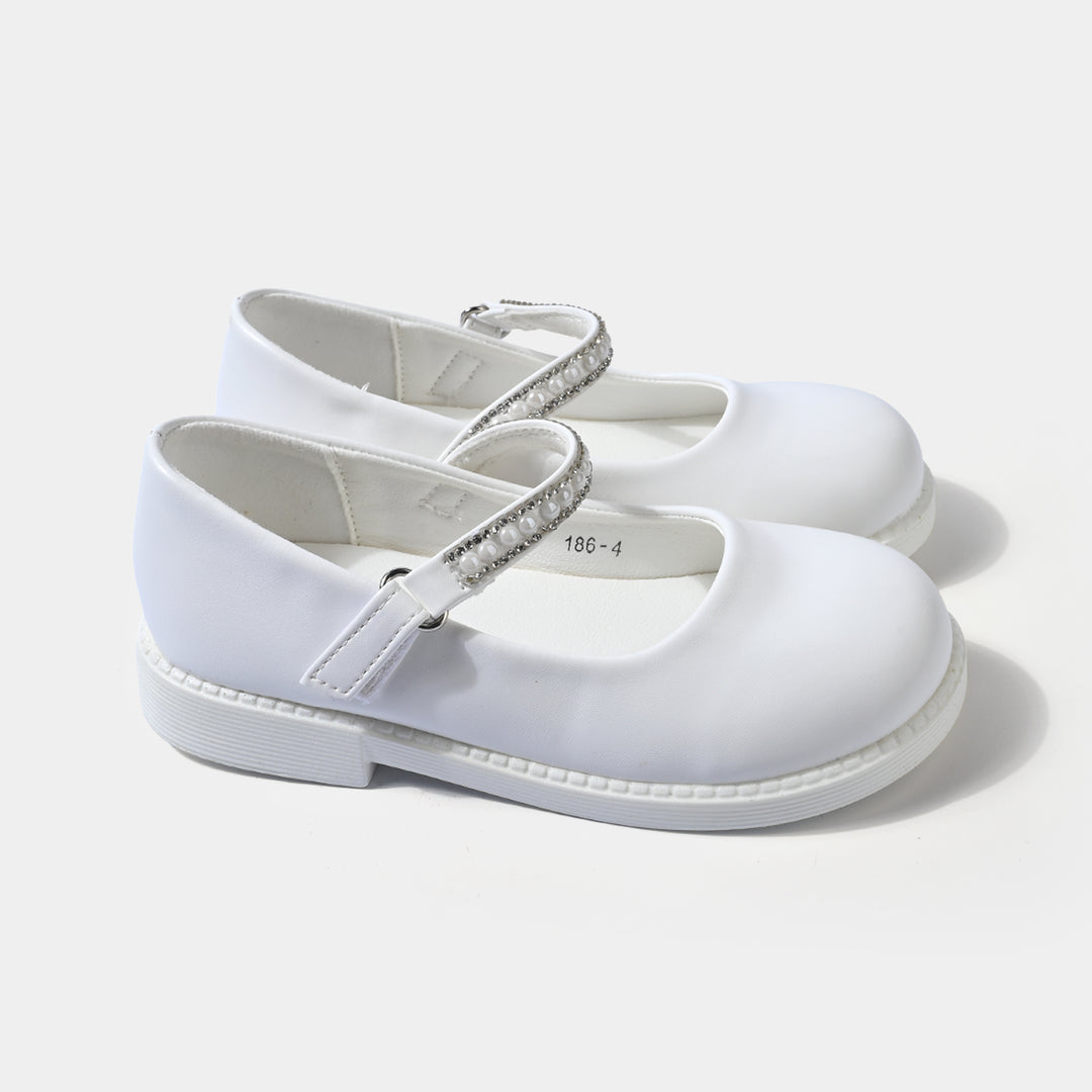Girls Pumps 186-4-White