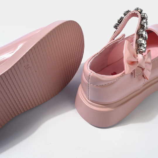 Girls Pumps 186-6-PINK