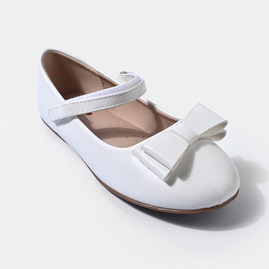 Girls Pumps 187-3-White
