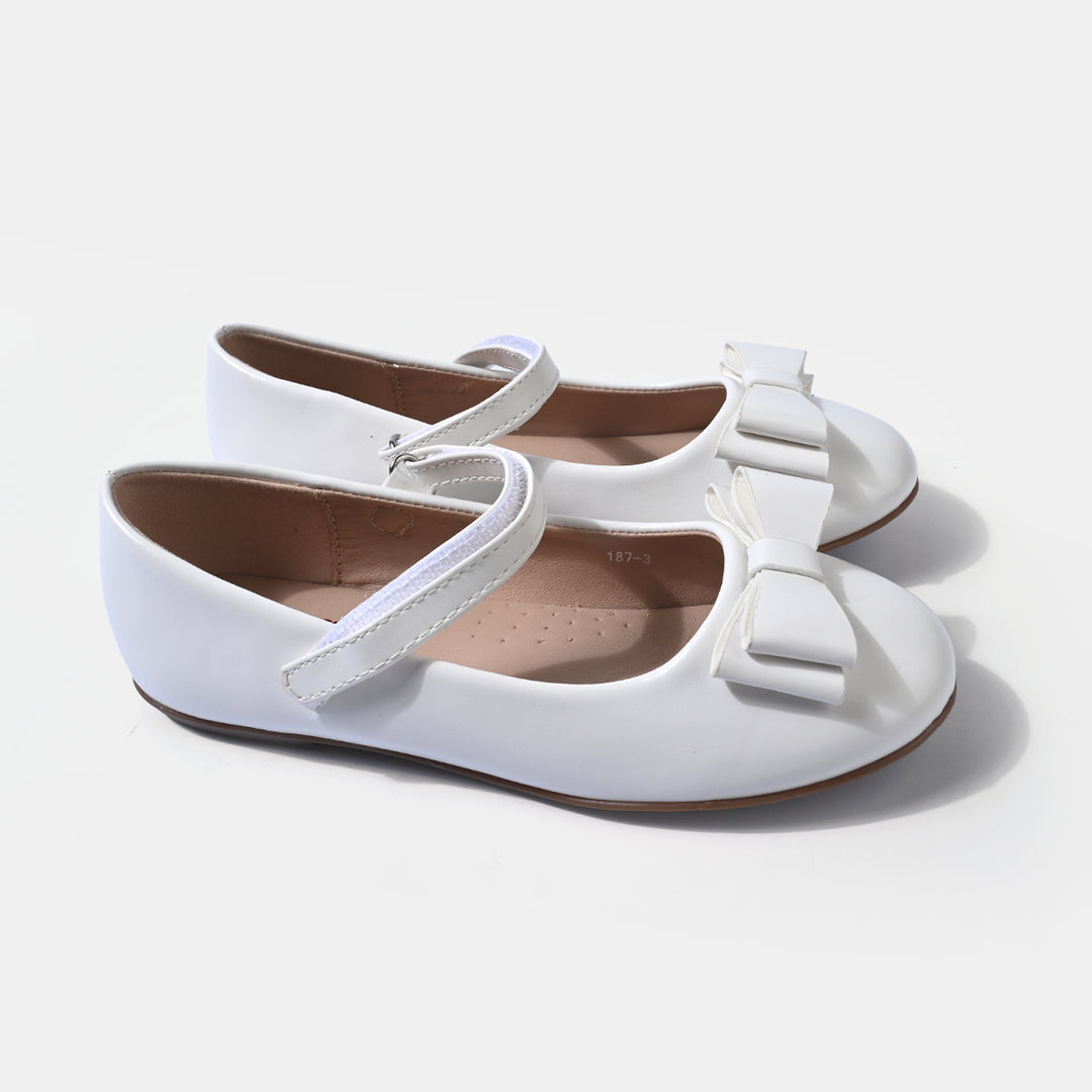 Girls Pumps 187-3-White