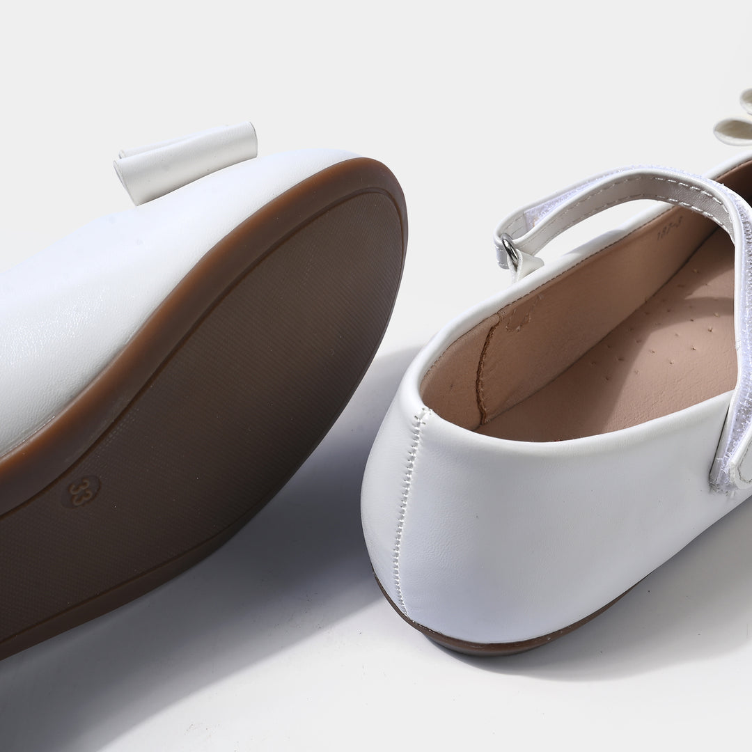 Girls Pumps 187-3-White