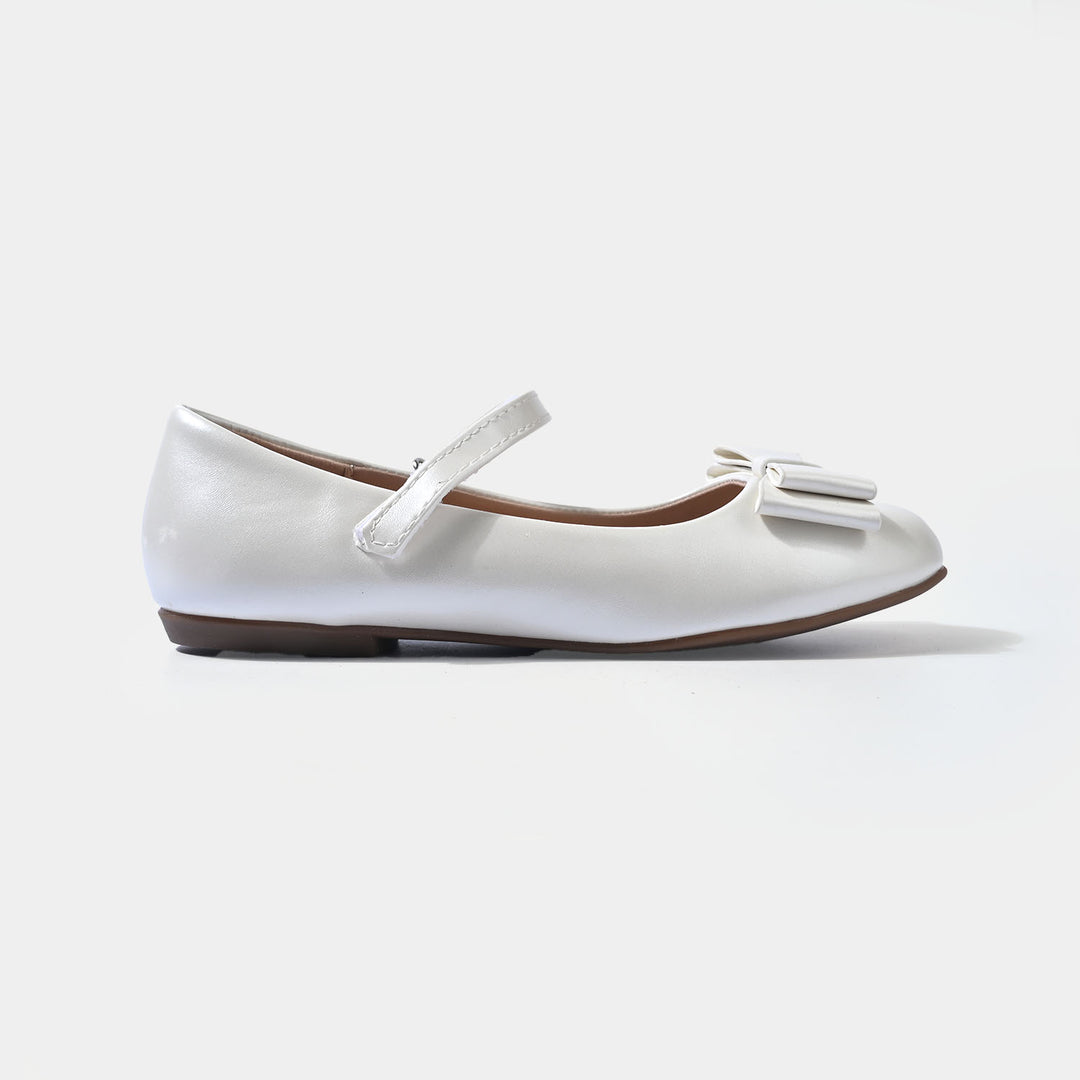 Girls Pumps 187-3-Off.White