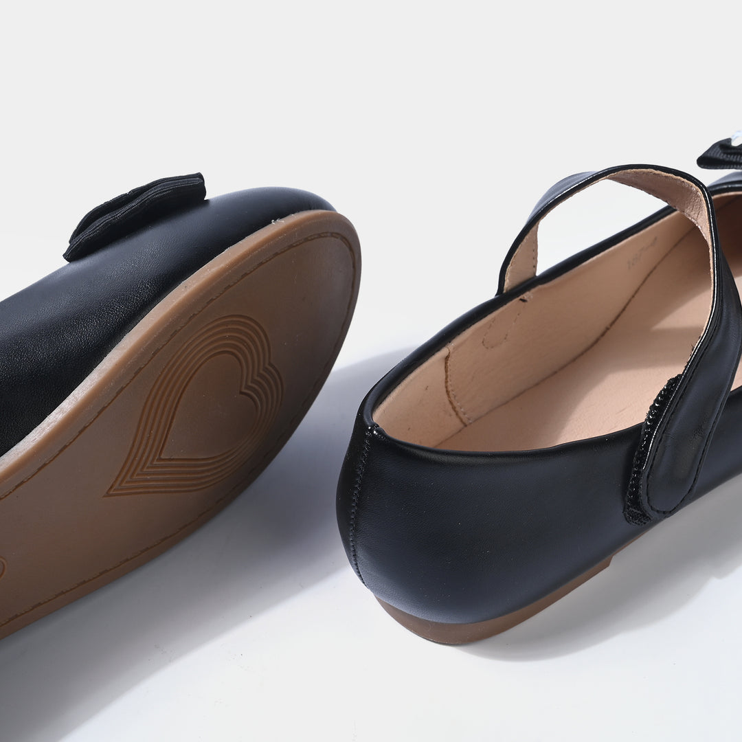 Girls Pumps 187-4-BLACK