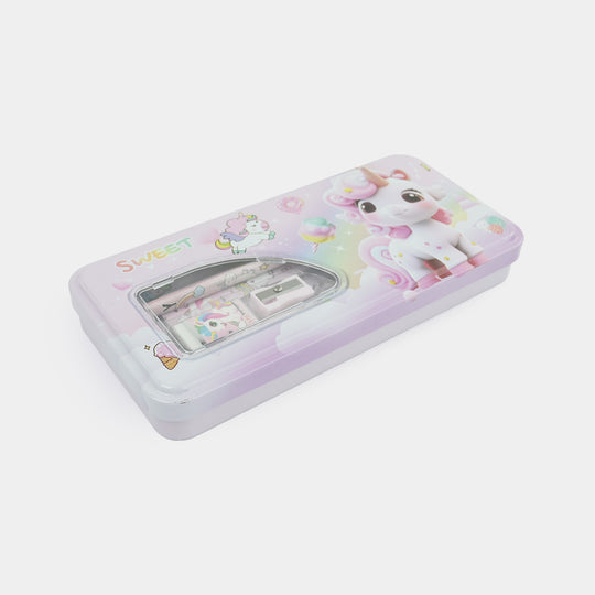 Metal Pencil Box for Kids