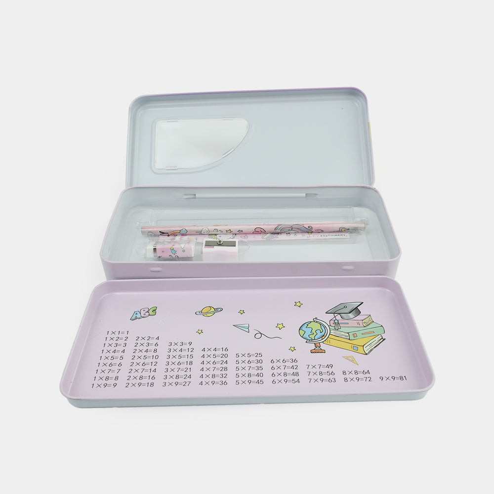 Metal Pencil Box for Kids