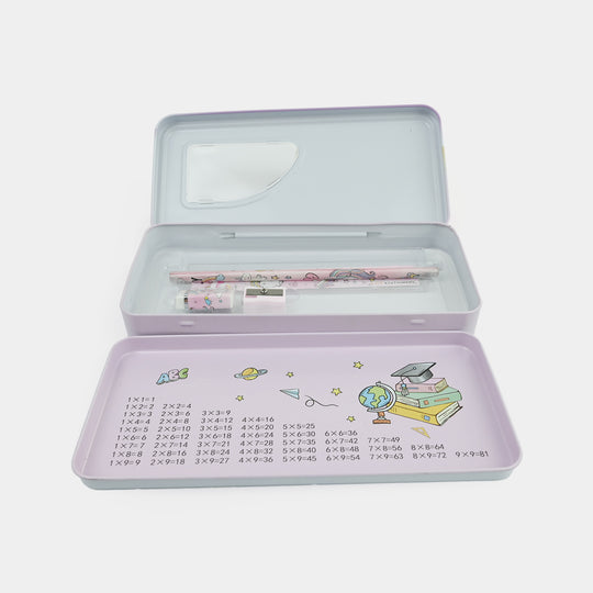 Metal Pencil Box for Kids
