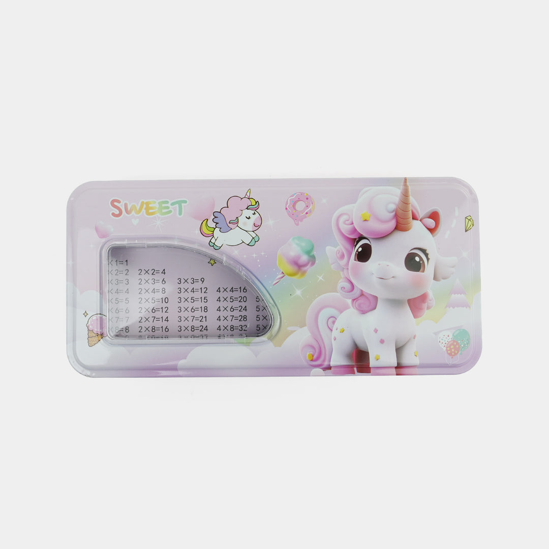 Metal Pencil Box for Kids