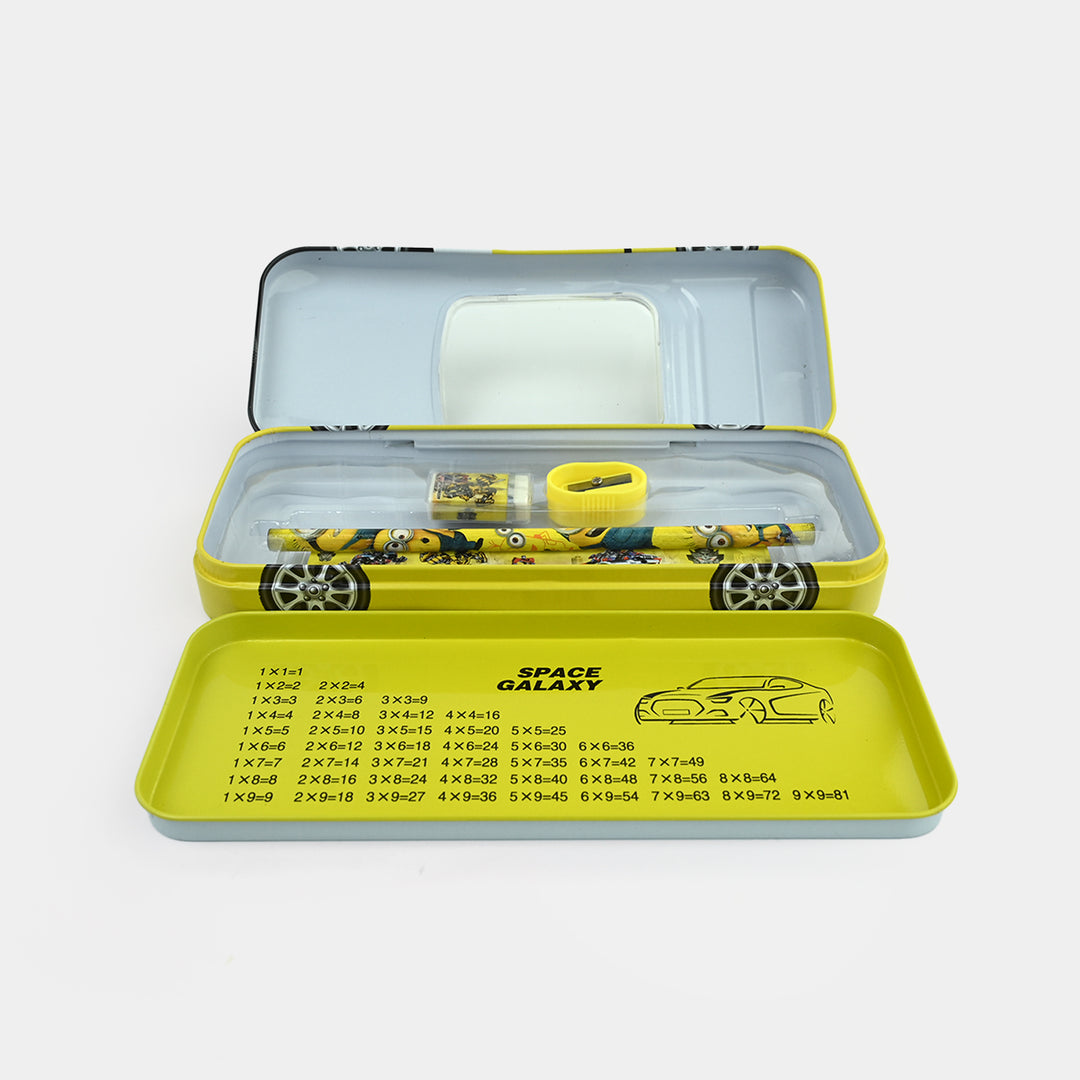 Metal Pencil Box for Kids