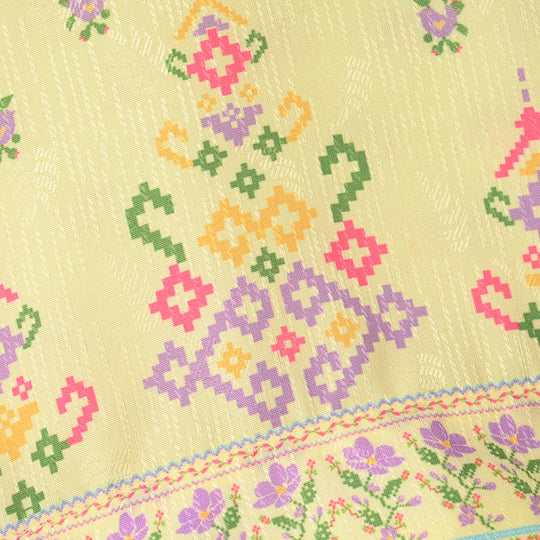 Infant Girls Jacquard Printed 2-Piece Set (Skyler) - Yellow