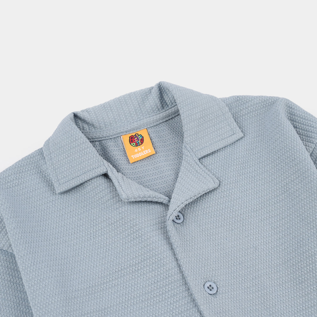 Boys Poly Jersey 2 Piece Suit MY BALANCE-Blue