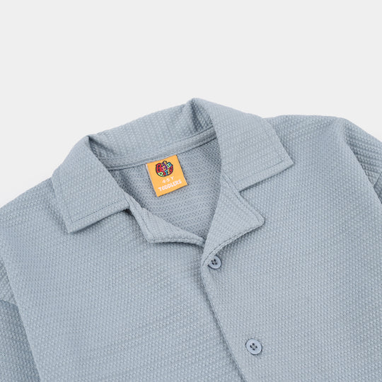 Boys Poly Jersey 2 Piece Suit MY BALANCE-Blue