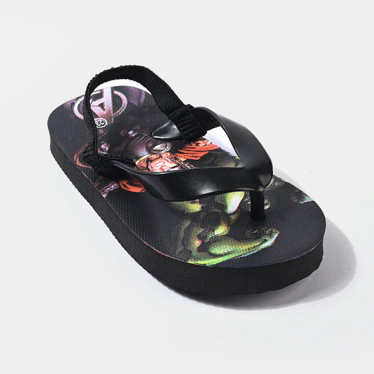 Boys Slipper BB-66-BLACK