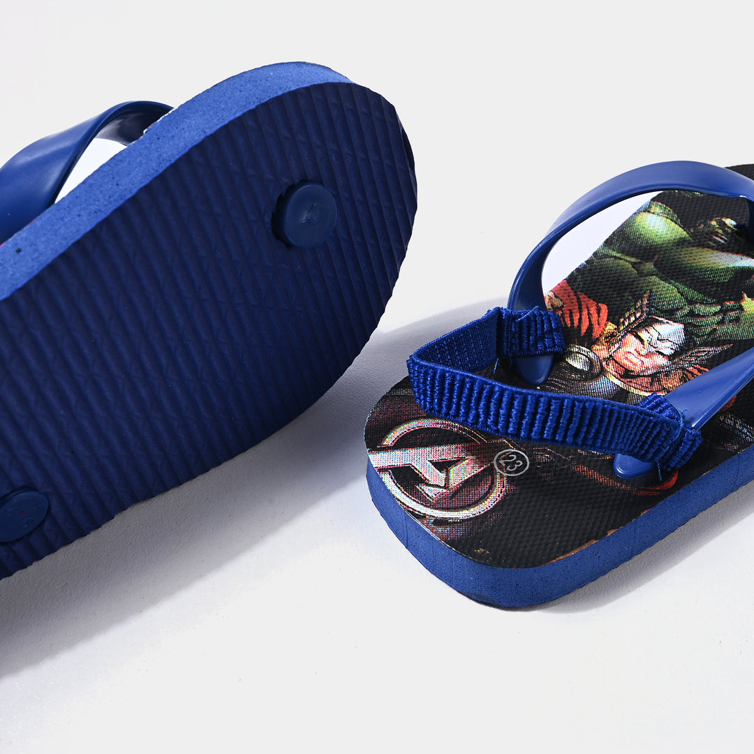 Boys Slipper BB-66-NAVY