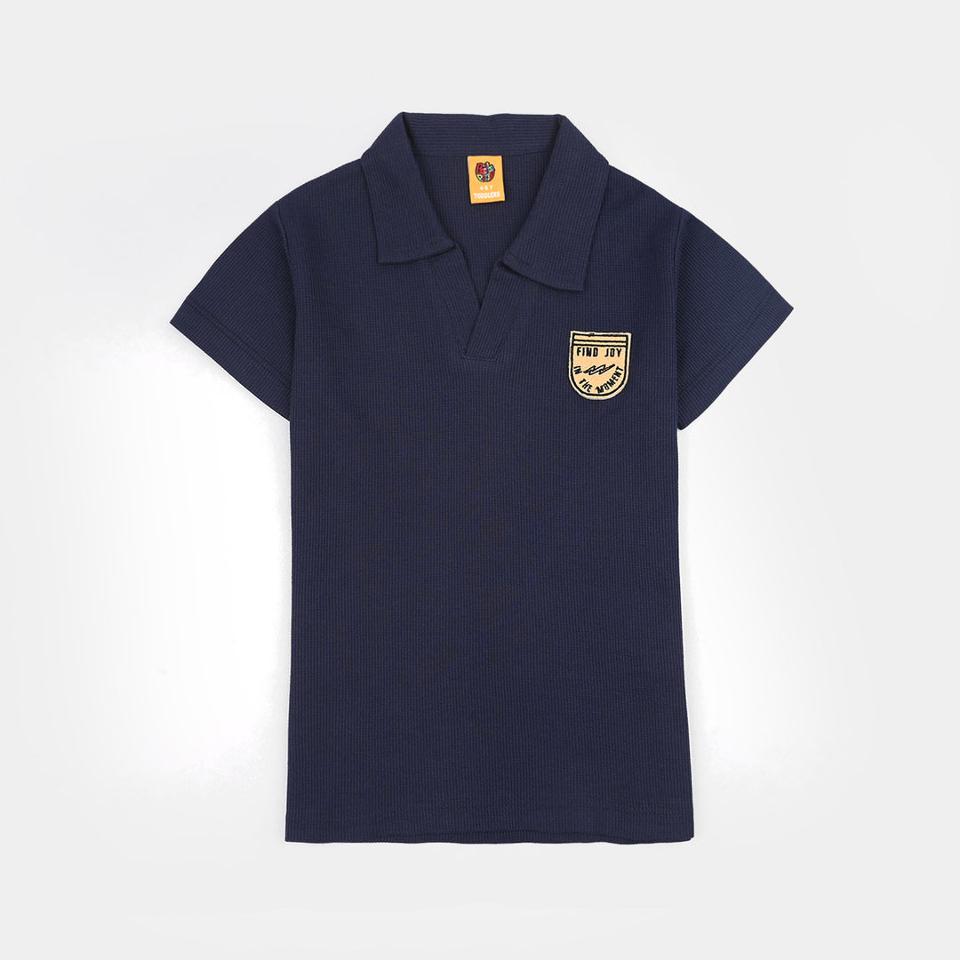 Boys Thermal 2-Piece Suit (Find Joy) - Navy