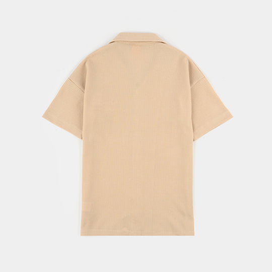 Girls Thermal Suit 2 Piece (Its A Great Time) - Brown