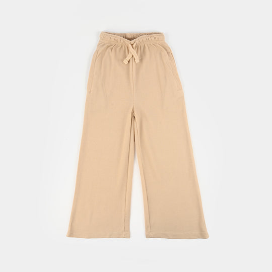 Girls Thermal Suit 2 Piece (Its A Great Time) - Brown