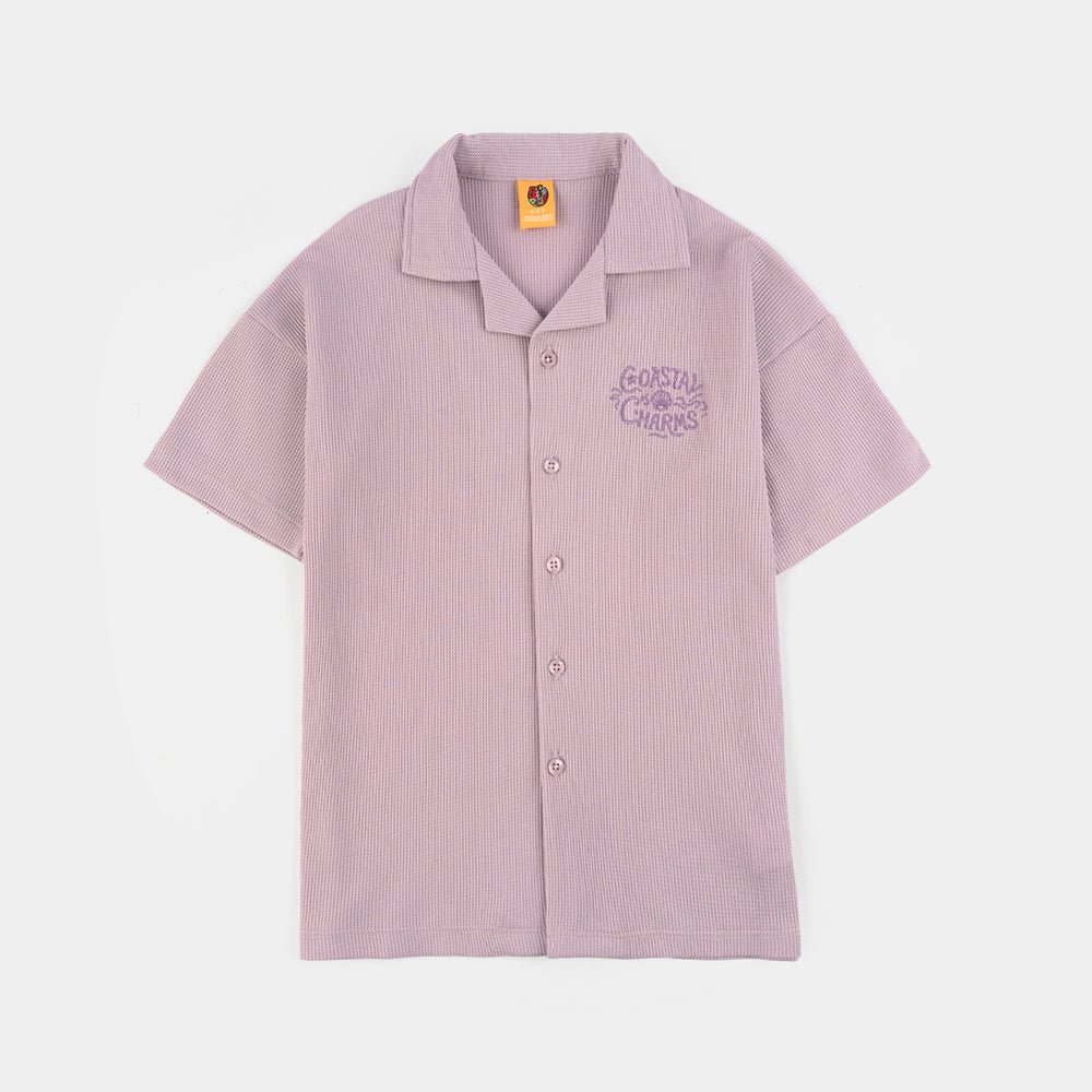 Girls Thermal Suit 2 Piece (Coastal Charms) - Purple