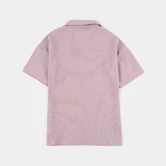 Girls Thermal Suit 2 Piece (Coastal Charms) - Purple