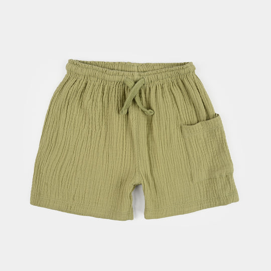 Infant Boys Knitted Suit (Splish Splash) - White/Green