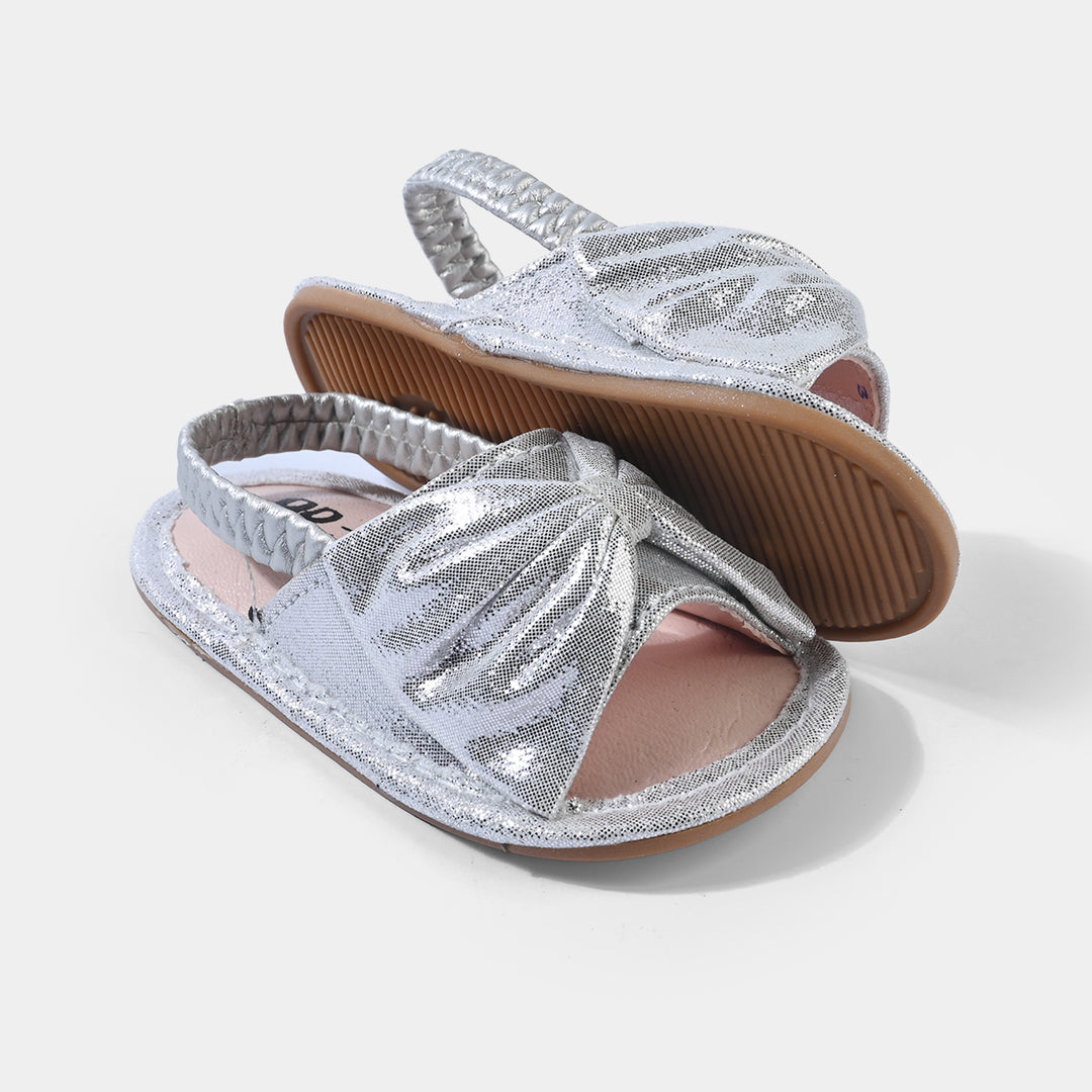 Girls Shoes 222-34-SILVER