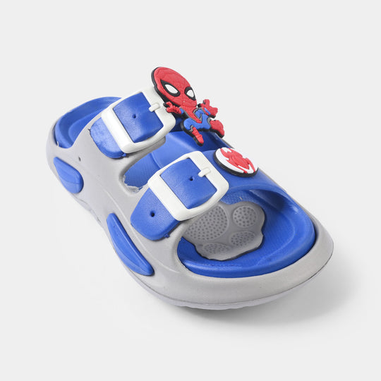 Boys Slipper A11+7-GREY