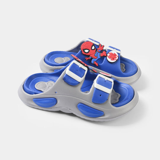 Boys Slipper A11+7-GREY