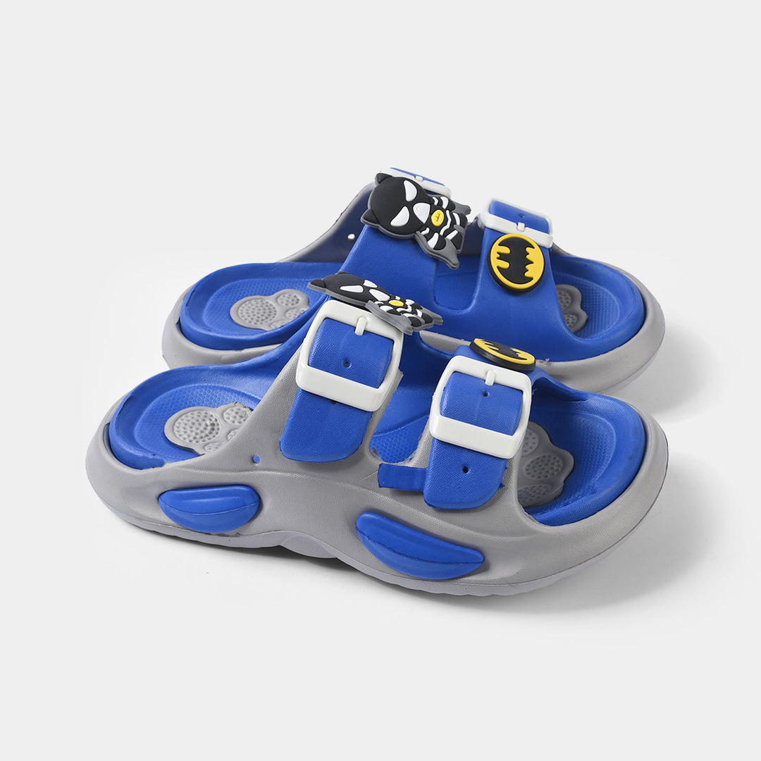 Boys Slipper A11+8-GREY