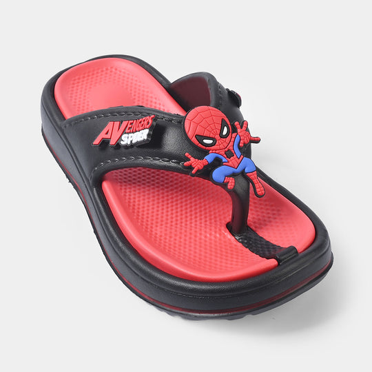 Boys Slipper A98+7-BLACK