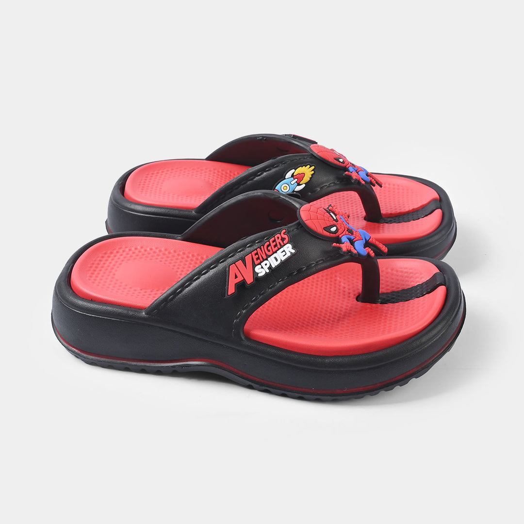 Boys Slipper A98+7-BLACK