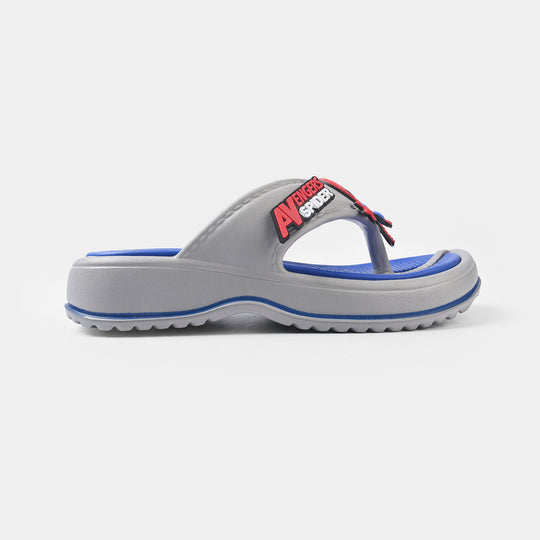 Boys Slipper A98+7-GREY