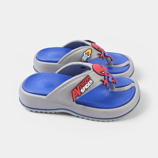 Boys Slipper A98+7-GREY