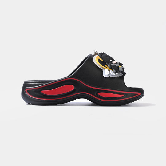 Boys Slipper 5078-1-BLACK
