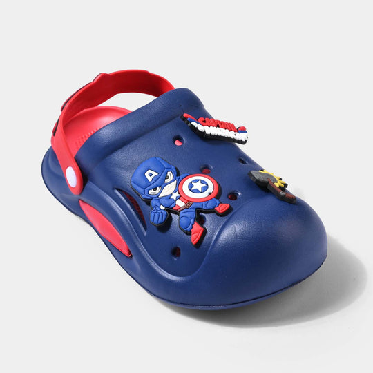 Boys Clogs 022-3-Blue